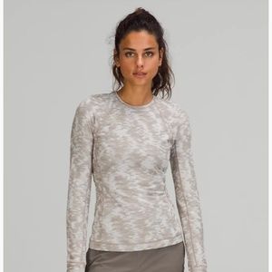 Lululemon - It's Rulu Run Long Sleeve - White Opal Rover